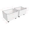 Set dvou dubových boxů Forrest Vipack 40 x 57 cm