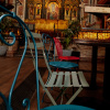 Hnědá kovová zahradní židle Fermob Bistro -fv-interier-25