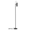Černá stojací lampa Nessi 160 cm