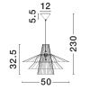 Závěsné světlo Nova Luce Kao 50 cm -fv-interier-25