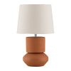 Hnědá keramická stolní lampa Izumi
