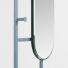 Modré kovové stojací zrcadlo VERO 179 cm -fv-interier-25