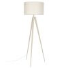 Béžová stojací lampa TRIPOD 157 cm
