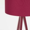 Červená stojací lampa TRIPOD 157 cm -fv-interier-25