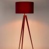 Červená stojací lampa TRIPOD 157 cm -fv-interier-25