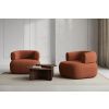 Cihlově červené bouclé křeslo Windsor & Co Aldrin -fv-interier-25