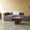 Hnědý lakovaný konferenční stolek Unique Furniture Palma 80 cm -fv-interier-25
