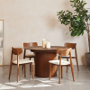 Tmavý dubový rozkládací jídelní stůl Unique Furniture Nola 120/167 x 120 cm -fv-interier-25