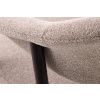 Pískově hnědá čalouněná jídelní židle Unique Furniture Elk s tmavou dubovou podnoží -fv-interier-25