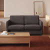Grafitově šedá rozkládací pohovka Kave Home Nuala 184 cm -fv-interier-25