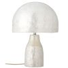 Bílá stolní lampa Adria 30 cm