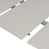 Šedý dubový rozkládací jídelní stůl Janne 120/200 x 120 cm -fv-interier-25