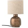 Bronzová keramická stolní lampa Agni 25,5 cm