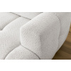 Bílá bouclé rohová rozkládací pohovka Fuji 292 cm, levá -fv-interier-25