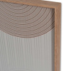 Béžový abstraktní obraz Somcasa Half-oval 60 x 80 cm -fv-interier-25