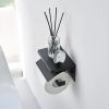 Černý kovový držák na toaletní papír Yamazaki Tower 14 cm -fv-interier-25