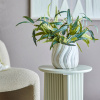 Bílý kameninový květináč bloomingville Isidora 20 cm -fv-interier-25