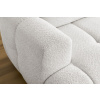 Bílá bouclé rozkládací pohovka Fuji 292 cm, pravá -fv-interier-25