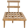 Set dřevěné zahradní pohovky se stolkem bloomingville Cesano 210cm