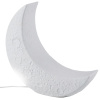 Bílá porcelánová stolní LED lampa My Tiny Moon