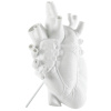 Bílá porcelánová váza Love in Bloom 25 cm