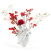 Bílá porcelánová váza Love in Bloom 25 cm -fv-interier-25