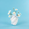 Bílá porcelánová váza Love in Bloom 25 cm -fv-interier-25