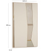 Abstraktní obraz kave home Deravia 120 x 200 cm