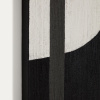 Černobílý abstraktní obraz Kave Home Onure 200 x 120 cm -fv-interier-25
