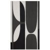 Černobílý abstraktní obraz Kave Home Onure 200 x 120 cm