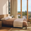 Černobílý abstraktní obraz Kave Home Onure 180 x 45 cm -fv-interier-25