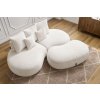 Bílá bouclé podnožka Saint-Garmain 147 x 90 cm -fv-interier-25
