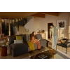 Žlutý lněný pléd Kave Home Aderin 130 x 170 cm -fv-interier-25