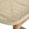 Dřevěná zahradní barová židle kave home Alipa s béžovým výpletem 75 cm -fv-interier-25