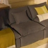 Žluto-bílý vlněý pléd Kave Home Orlet 170 x 130 cm -fv-interier-25