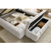 Bílá bouclé lavice Mont-Blanc 144 cm s úložným prostorem -fv-interier-25