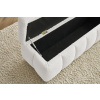 Bílá bouclé lavice Mont-Blanc 144 cm s úložným prostorem -fv-interier-25