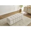 Béžová bouclé lavice Mont-Blanc 144 cm s úložným prostorem -fv-interier-25