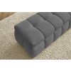 Tmavě šedá bouclé lavice Mont-Blanc 144 cm s úložným prostorem -fv-interier-25