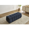 Tmavě modrá bouclé lavice Mont-Blanc 144 cm s úložným prostorem -fv-interier-25