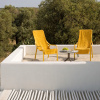 Hořčicově žlutá bavlněná osuška Telo 60 x 158 cm -fv-interier-25