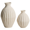 Béžová váza Kave Home Arquena 46 cm