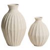 Béžová váza Kave Home Arquena 67 cm