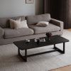 Hnědý dubový konferenční stolek ROWICO DRISCOLL 160 x 70 cm -fv-interier-25