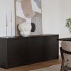 Hnědá dubová komoda ROWICO MELSTONE 180 x 40 cm -fv-interier-25