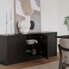 Hnědá dubová komoda ROWICO MELSTONE 180 x 40 cm -fv-interier-25