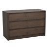 Hnědá dubová komoda ROWICO MELSTONE 110 x 45 cm