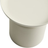 Krémový kovový zahradní stolek kave home Arcola Ø 45 cm -fv-interier-25