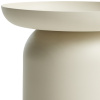 Krémový kovový zahradní stolek kave home Arcola Ø 45 cm -fv-interier-25