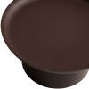 Hnědý kovový zahradní stolek kave home Arcola Ø 70 cm -fv-interier-25